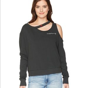 NWT LNA Broken Hearts Sweatshirt